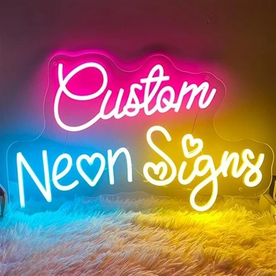 Addurn Golau Wal Neon Ciwt